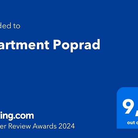 Apartment Poprad Ngoại thất bức ảnh
